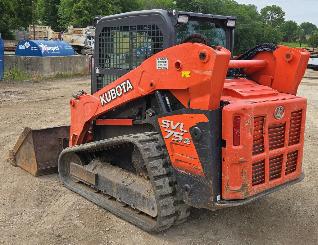 2019 KUBOTA SVL75-2 TRACKED SKID STEER LOADER