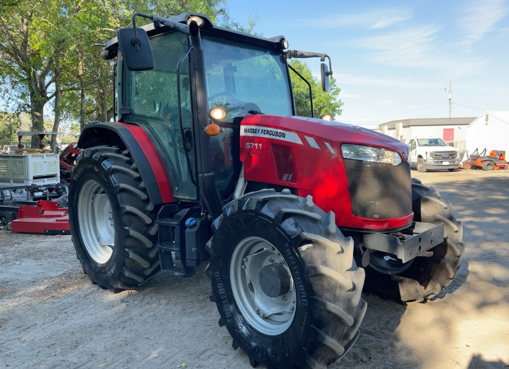 2021 MASSEY FERGUSON MF 5711 4WD DIESEL TRACTOR UTILITY